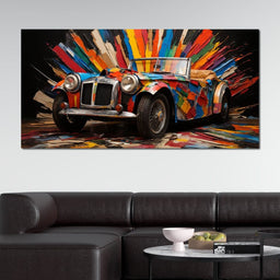 MG Roadster - RiderArt - NicheCanvas