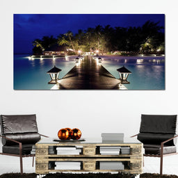 Night Vacation - NicheCanvas