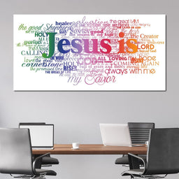 Jesus Is - NicheCanvas