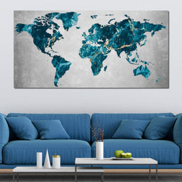 World Map 4 - Mateo - NicheCanvas