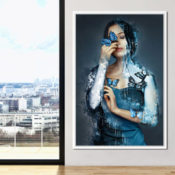 Butterfly Angel - Johanjjf - NicheCanvas