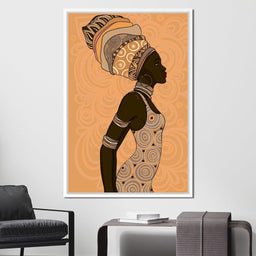 African Lady - NicheCanvas