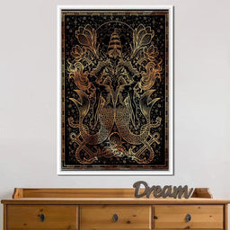 Zodiac sign Pisces  - NicheCanvas