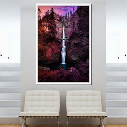 Colorful Falls - Lucas Moore - NicheCanvas