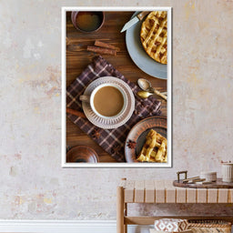 Cup of Coffee with Sugar Pie - NicheCanvas