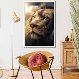 Lion Boss - Zenzdesign - NicheCanvas