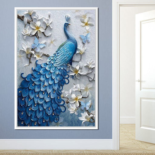 Watercolor Peacock, Peacock Painting Canvas Prints Wall Art, Home Livi –  UnixCanvas