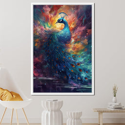 Sacred Peacock - NicheCanvas