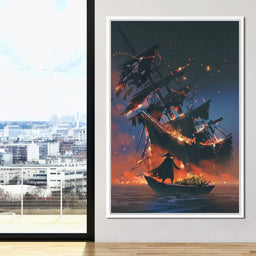 Stealing The Treasure - NicheCanvas