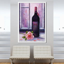 Wine & Roses - NicheCanvas