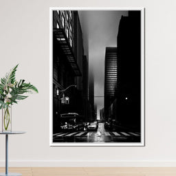 Downtown Toronto Fogfest no35 - Brian Carson - NicheCanvas
