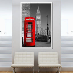 Westminster Phone Box  - NicheCanvas