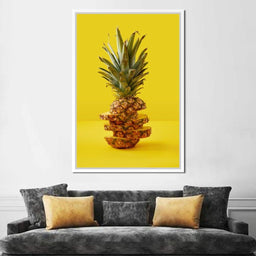 Sliced Pineapple - NicheCanvas
