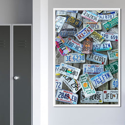 License Plates - NicheCanvas