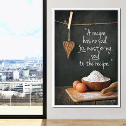 Kitchen Quote - NicheCanvas