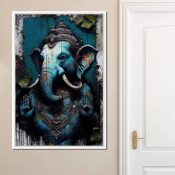 Wise Ganesha - NicheCanvas