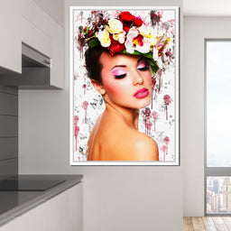 Flower Devine MixArt - Johanjjf - NicheCanvas