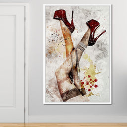 Heels and Pearls - Vizahn Burger - NicheCanvas