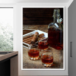 Cigars & Cognac - NicheCanvas