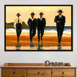Men's On The Beach - NicheCanvas