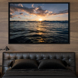 Sunset Ocean - Lucas Moore - NicheCanvas