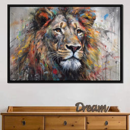 Urban Jungle: Lion - NicheCanvas