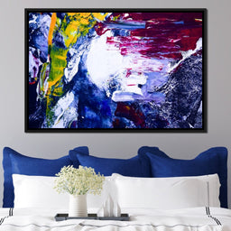 Abstract Sea Splash - NicheCanvas