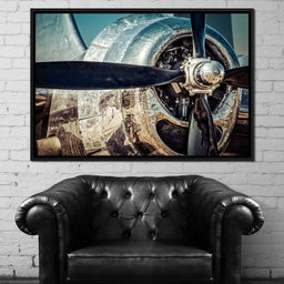 WWII Airplane Propeller - NicheCanvas