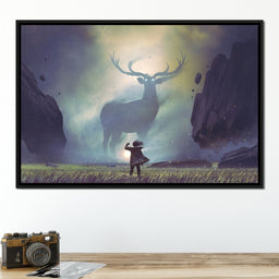 Spiritual Deer - NicheCanvas