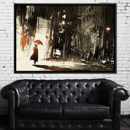 Halelis Rainy Day - NicheCanvas