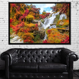 Mae Klang Waterfall - NicheCanvas