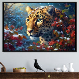 Winter Jaguar - Neal Hackett - NicheCanvas