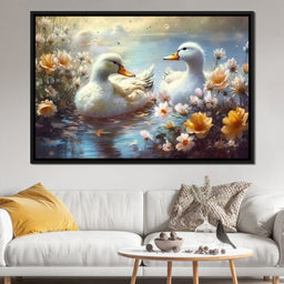 Winter Ducks - Neal Hackett - NicheCanvas