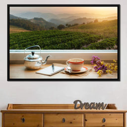 Coffee with a View - NicheCanvas