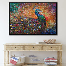 Peacock Fantasy - NicheCanvas