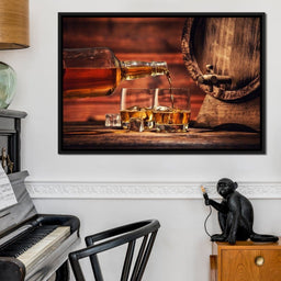 Whiskey Night - NicheCanvas