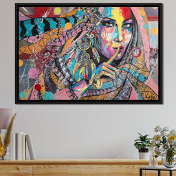 Mary Portrait - NicheCanvas