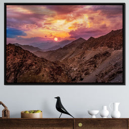 Desert Mountains - NicheCanvas