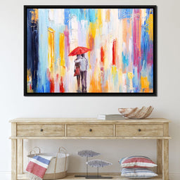 Romantic Rain - NicheCanvas
