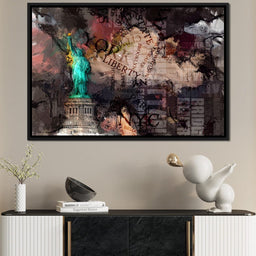 The Statue of Liberty - NicheCanvas