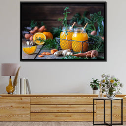 Fresh Orange Juice - NicheCanvas