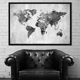 World Map 9 - Mateo - NicheCanvas