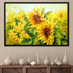 Beautiful Sunflowers - NicheCanvas