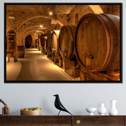 Wine Cellar in the Abbey - NicheCanvas