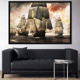 Pirate Fleet - NicheCanvas