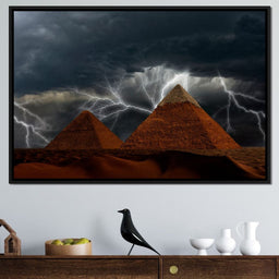 Pyramids of Giza - NicheCanvas