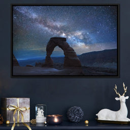 Arch Under the Milky Way - NicheCanvas