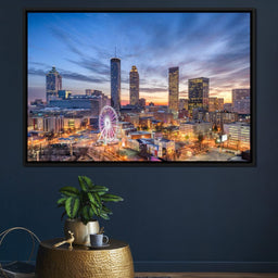 Atlanta Skyline - NicheCanvas