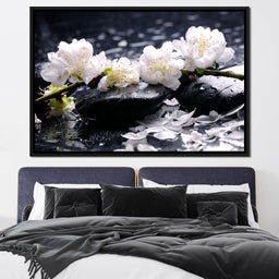 Spa Flowers - NicheCanvas