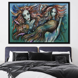 The 4 Mermaids - NicheCanvas